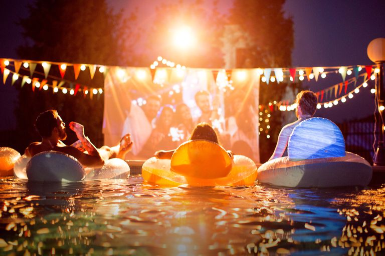 outdoor movie night